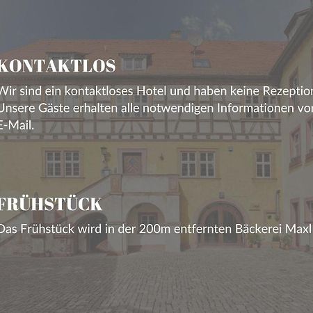 Hotel Wiener Botschaft In Veitshoechheim Buitenkant foto