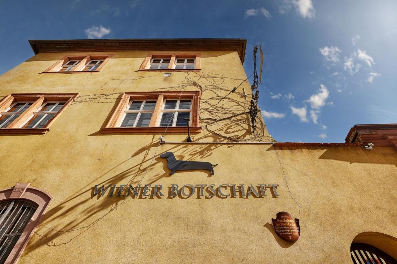 Hotel Wiener Botschaft In Veitshoechheim Buitenkant foto